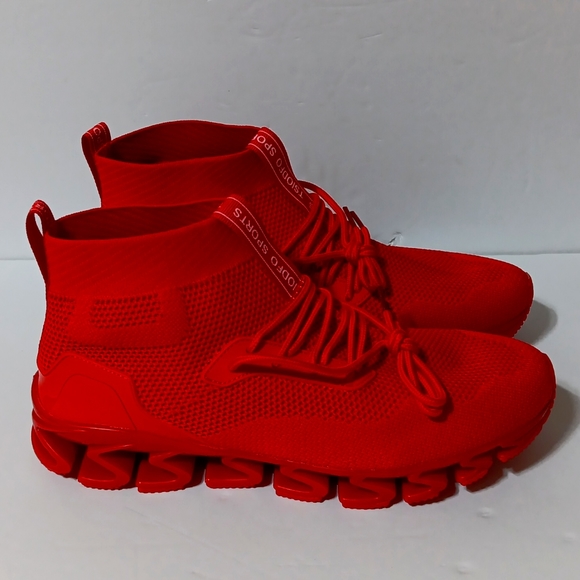 tsiodfo Shoes Mens Red Sports Atheletic Sneakers Size M Poshmark